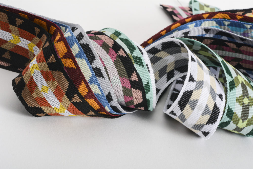 7442 - Aztec grosgrain Satab