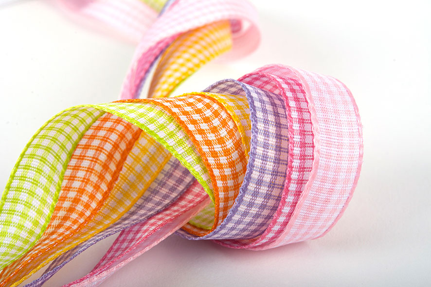 0063 - Mini gingham ribbon Satab