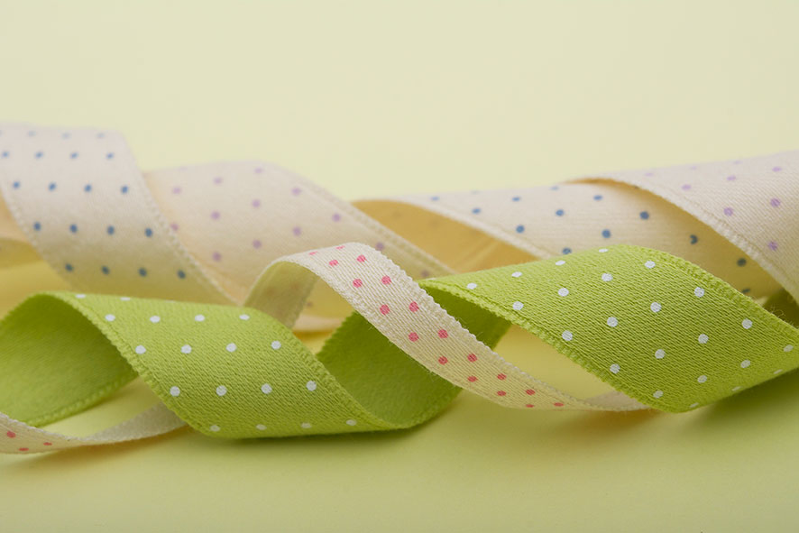 i645 – Polka dot satin-cotton Satab